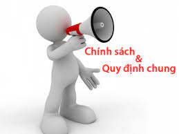 Chính sách quy định