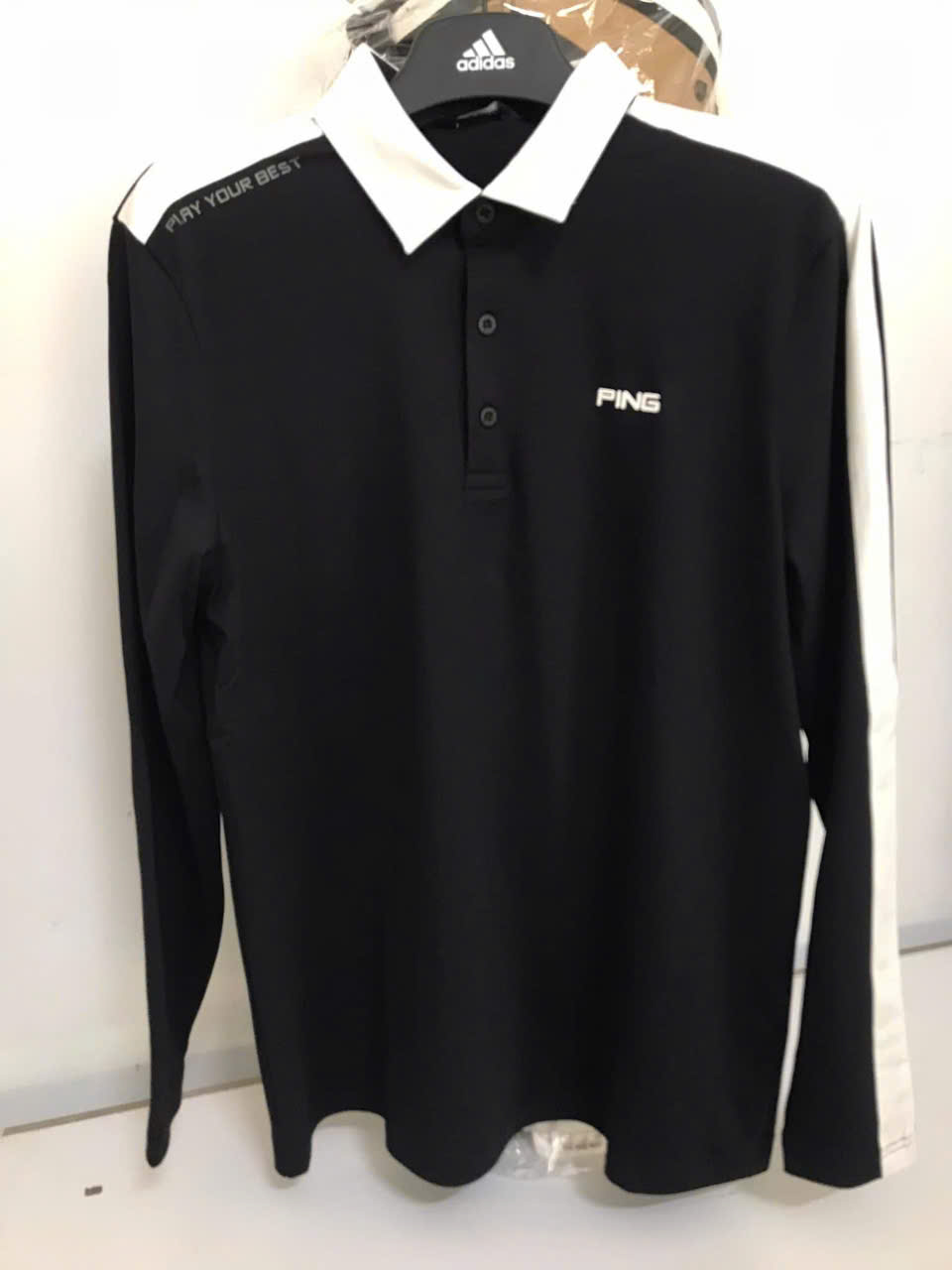 Áo golf nam dài tay Ping