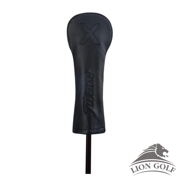 Noir Deluxe Black Leather Headcover – Hybrid